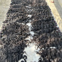 Grossistes de mèches de cheveux indiens bruts, mèches de cheveux vierges à cuticules alignées, extensions de cheveux humains doublement étirées à prix abordable