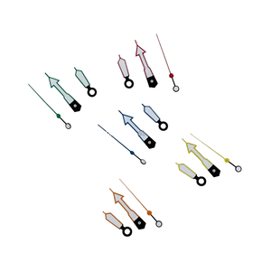 Arrowhead NON OL11 Su Geçirmez Mekanik Hareketli Saat İbreleri Siyah Kenar Yeşil Işıldayan ABS - Product Image 4