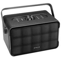 Enceinte portable Proove Fader 80W pour sans fil avec basses profondes, égaliseur de son pour fête en plein air, batterie