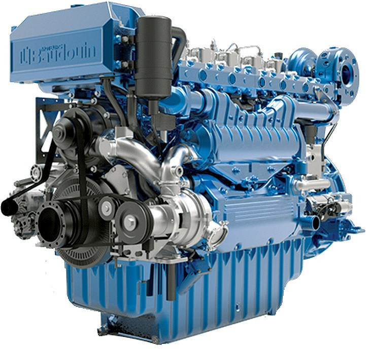 Weichai Baudouin 6M26C450-18 450hp Marine Engine - Reliable