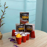 Kit de Beer Pong Personnalisé par un Fabricant Chinois avec Gobelets et Balles de Qualité Supérieure