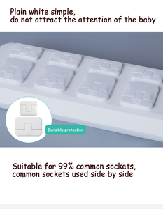 Prodigy OL008 Australian Baby <b>Safety</b> Plastic Outlet Plug Protectors Prevent Baby Injury & <b>Electrical</b> Shock Durable Socket <b>Safety</b> - Product Image 4