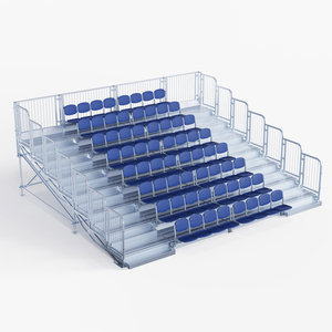 Temporary Outdoor Steel Scaffolding Grandstand Seating Bleachers Stadium Stand for Soccer Football - Product Image 1