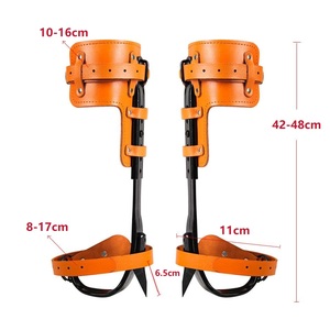 Kit Profesional <span class=keywords><strong>de</strong></span> Equipo para Trepar Árboles con Espuelas <span class=keywords><strong>de</strong></span> <span class=keywords><strong>Escalada</strong></span> Ajustables Arnés Cuerda y <span class=keywords><strong>Mosquetones</strong></span> para Arboristas Poda <span class=keywords><strong>de</strong></span> Árboles y Trabajo en Altura - Product Image 3