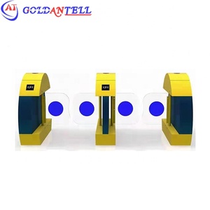 单向入口电子旋转闸门全新升级版网络门禁二维码RFID阅读器安全入口闸门 - Product Image 1