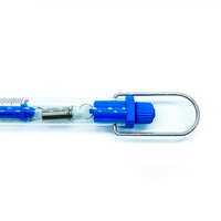 Dynamomètre à ressort cylindrique transparent pour l'éducation scolaire, instrument pédagogique de physique, ergomètre avec crochet