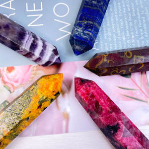 Torre de Cristal Pulido de 3 Pulgadas de Alta Calidad a Precio de Fábrica, Mezcla de Tipos, para Decoración o Regalos - Product Image 2