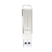 KDATA - Memoria USB 3.2 de Metal con Rotación de 360 Grados, Personalizable con Logotipo, de Alta Velocidad, 32 GB, 64 GB, 128 GB, 256 GB
