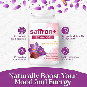 Zafferano + capsule 10-in-1 con estratto di zafferano, vitamina C, magnesio, curcuma e KSM-66 Ashwagandha per il supporto di umore ed energia - Product Image 5