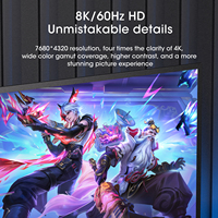 Conmutador KVM SYONG 8K 4 en 1 Salida 8K/4K HD2.1 Conmutador KVM USB 3.0 Transmisión de Alta Velocidad para PS5 / Xbox / PC
