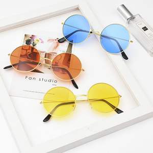 <span class=keywords><strong>Gafas</strong></span> de sol redondas estilo Hippie, lentes de sol redondas, Retro, Vintage, 60s, 70s, CD3100 - Product Image 3