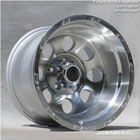 JUWA F82654 Llantas de Aleación Todoterreno Cóncavas Profundas 15x10 16x10 en ET -44 5x114.3 6x139.7 para Toyota Mitsubishi