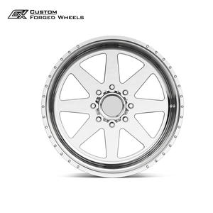 Rueda de Aluminio Forjado de Alta Resistencia para Camiones, Mecanizada por CNC, Brillante, de 20, 22, 24 y 26 Pulgadas, OEM, Todoterreno, Rueda Individual - Product Image 2