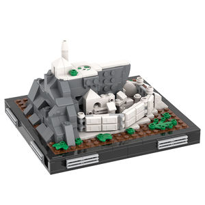 Set <span class=keywords><strong>di</strong></span> Blocchi da Costruzione Creativi MOOXI MOC1233 Ispirati al Film Il Signore degli Anelli, Minas Tirith, Action Figure Anime, Giocattoli e Modellini - Product Image 5