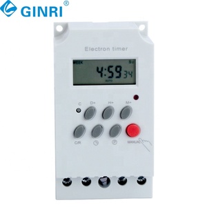 KG316T-II programmable 12V 24V 48V 110V 220V Din Rail Numérique Programmable 12v dc Minuterie Commutateur - Product Image 2