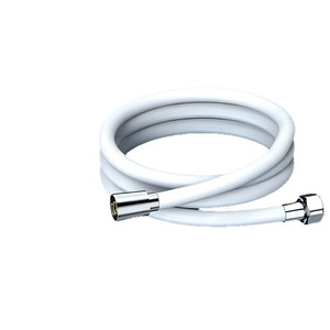 Tuyau de douche Huixin Yong 1,5 m, blanc crème, en caoutchouc souple, antigel, résistant aux hautes températures, tuyau de plomberie - Product Image 5