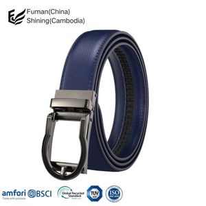 Cinturón de piel de vaca de lujo para hombre personalizado con aleación para hebilla estilo casual de fábrica ropa de moda con logotipo personalizado - Product Image 2