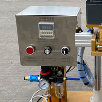 Machine de capsulage Machine de capsulage de poudre plastique Vis Machine de capsulage semi-automatique Table