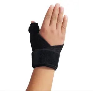 יד סד תמיכת דלקת אגודל סד שומר להקת כורכת תמיכת אגודל יד רצועות עבור כאב דלקת פרקים ספורט חדר כושר # HZ-03