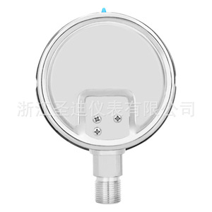 Stainless steel diaphragm pressure <b>gauge</b> YE100BF radial stainless steel diaphragm shock-resistant pressure <b>gauge</b>. - Product Image 4
