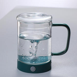 Vente en gros de tasses à café à agitation automatique magnétique CL579, rechargeables par USB, double paroi, résistantes à la chaleur - Product Image 4