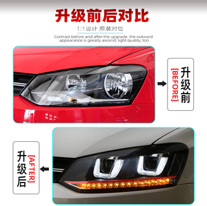 Fari Led per VW <span class=keywords><strong>POLO</strong></span> 2011 a 2018 per <span class=keywords><strong>Volkswagen</strong></span> <span class=keywords><strong>Polo</strong></span> gti 2017 faro <span class=keywords><strong>2010</strong></span> - Product Image 3
