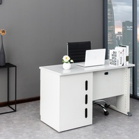Tous les bureaux de bureau en métal table de bureau de médecin table d'ordinateur simple bureau avec étagère