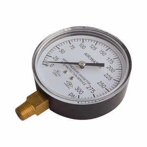 88,9mm Sprinkler anzeige mit Zifferblatt größe und 1/4 "NPT-Boden anschluss aus Messing 300PSI Legierung manometer - Product Image 3
