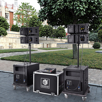 Altavoz Line Array de Madera para Exteriores TB TR-10 de Rango Completo, 2 Vías, 4/8 Ohmios, 600W, Sistema de Sonido, 100dB SNR