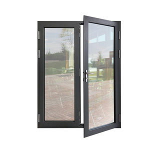 Superhouse <span class=keywords><strong>pas</strong></span> <span class=keywords><strong>cher</strong></span> portes françaises ouragan preuve <span class=keywords><strong>Miami</strong></span> Dade Test Aluminium battants porte en verre français - Product Image 1