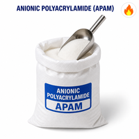 Régulateur de pH pour l'exploitation minière, polyacrylamide anionique APAM en poudre, pureté 99 %, pour la déshydratation des résidus