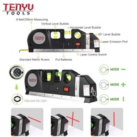 Niveau Laser Pro 3 outil de ligne de niveau Laser polyvalent avec règles métriques 8 pieds/2.5M pour les armoires suspendues aux images murs de carreaux