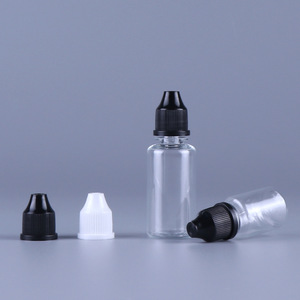 Flacons compte-gouttes cosmétiques pour les <span class=keywords><strong>yeux</strong></span> de 5 ml et 10 ml, flacons compte-gouttes en PET pour <span class=keywords><strong>lubrifiant</strong></span>, flacons en plastique transparent - Product Image 1