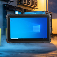 Tableta Industrial Resistente al Agua con Sistema Operativo Windows de 10.1 Pulgadas, 4G Wifi, con Escáner de Código QR
