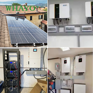 ระบบพลังงานแสงอาทิตย์สำหรับใช้ในบ้าน Whayo ขนาด 10KW พร้อมแบตเตอรี่ 200ah 280ah 314ah ชุดระบบพลังงานแสงอาทิตย์ครบชุด WY-5-10KW-HY สำหรับที่อยู่อาศัย - Product Image 6