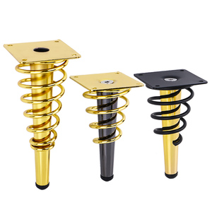 WINSTAR-patas de sofá, muebles de metal dorado, fabricantes en foshan