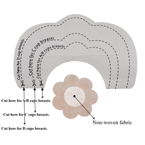 Copricapezzoli Adesivi Sexy per Ragazze, Adesivi Decorativi per Seno, Copricapezzoli Usa e Getta, Reggiseno Adesivo - Product Image 4