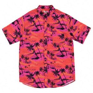 ชุดเสื้อฮาวายพิมพ์ลายตามสั่ง ไซส์ US สำหรับเด็ก ราคาโรงงาน พิมพ์ลายแบบ Sublimation สำหรับชุดธีมฮาวาย - Product Image 2