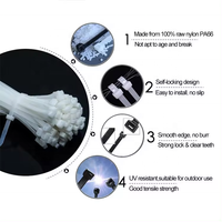 JAGASL Colliers de serrage en nylon autobloquants de 300 mm, robustes, en plastique, vente en gros, fabricant de colliers de serrage en nylon 66