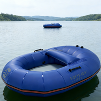 Bateaux gonflables portables Hailebao Easy Storage, Kayak escargot confortable en PVC, pour la pêche décontractée et les fêtes de piscine en famille