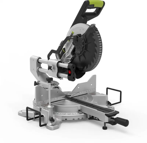 Scie oblique à batterie au lithium sans balais WU486, machine de découpe multifonctionnelle, machine de découpe d'angle de bureau pour le travail du bois - Product Image 1