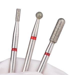 Đầu mài móng hình giọt nước Yaqin 3/32 loại bỏ da chết, kim lửa, kim cương Nga - Product Image 3