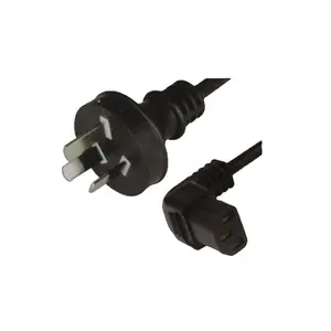 SAA Approved AC power cord cable to IEC Female Connector