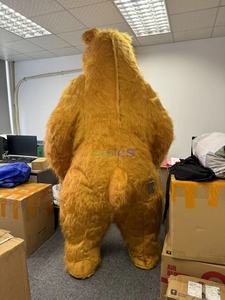 <span class=keywords><strong>Costume</strong></span> de <span class=keywords><strong>mascotte</strong></span> d'<span class=keywords><strong>ours</strong></span> de personnage gonflable en peluche gonflable <span class=keywords><strong>costume</strong></span> de <span class=keywords><strong>mascotte</strong></span> d'<span class=keywords><strong>ours</strong></span> brun pour adultes - Product Image 4