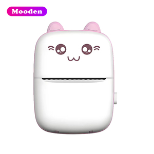 C9 귀여운 고양이 미니 I 무선 감열 프린터, 어린이 DIY 휴대용 감열 스티커 메이커, BT 사진 프린터, 이상적인 생일 선물 - Product Image 4