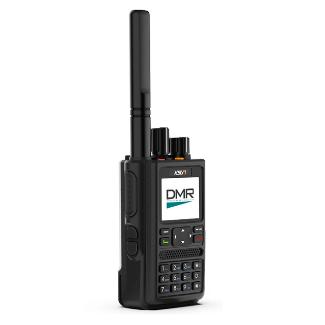 KSUN DM10 Digital Mobile Radio UV Dual Band Walkie-Talkie DMR Mobile Smartphone Radio With GPS