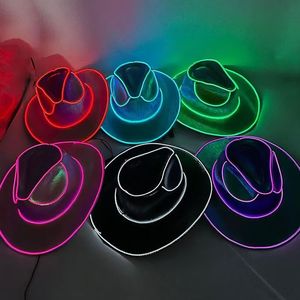 Gorra de Béisbol Holográfica <span class=keywords><strong>Cyberpunk</strong></span> con Fibra Óptica LED de Colores, Novedosa y Moderna, para Disfraces de Halloween, Navidad y Año Nuevo - Product Image 2