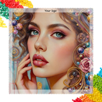 Peinture diamant 5D A-067, portrait d'une femme élégante, artisanat mural en cristal DIY, décoration intérieure