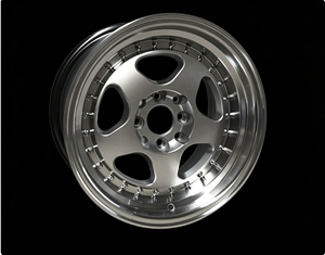 ล้อแม็กซ์อลูมิเนียมสำหรับรถยนต์ ขนาด <span class=keywords><strong>15x7</strong></span>/15x8.5/16x8/16x9/17x9/17x10/4x100 5x114.3 สีเงิน/ทอง/ดำ แบบใหม่ 5 ก้าน สามชิ้น - Product Image 5