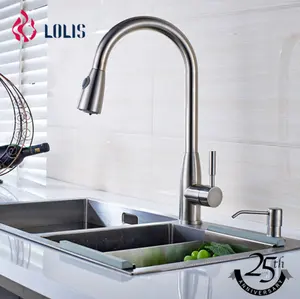 YL30007 Wenzhou China LOLIS factory supplier 304SS kitchen mixer taps with best price faucets kitchen